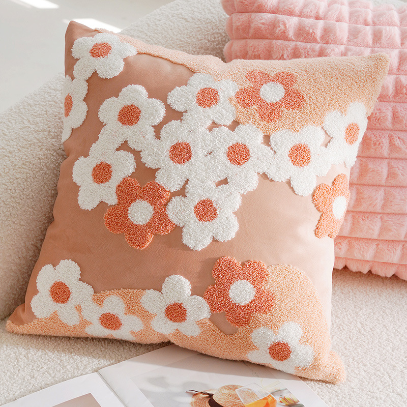 Coussin stella rose 45x45cm