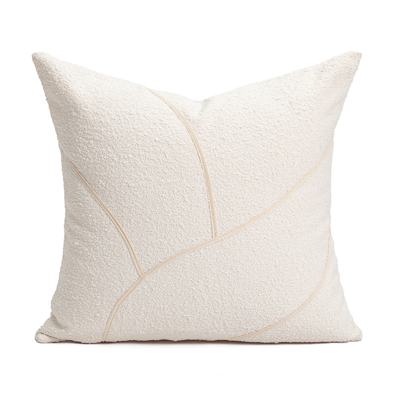 Coussin elsa blanc cassé 45x45cm