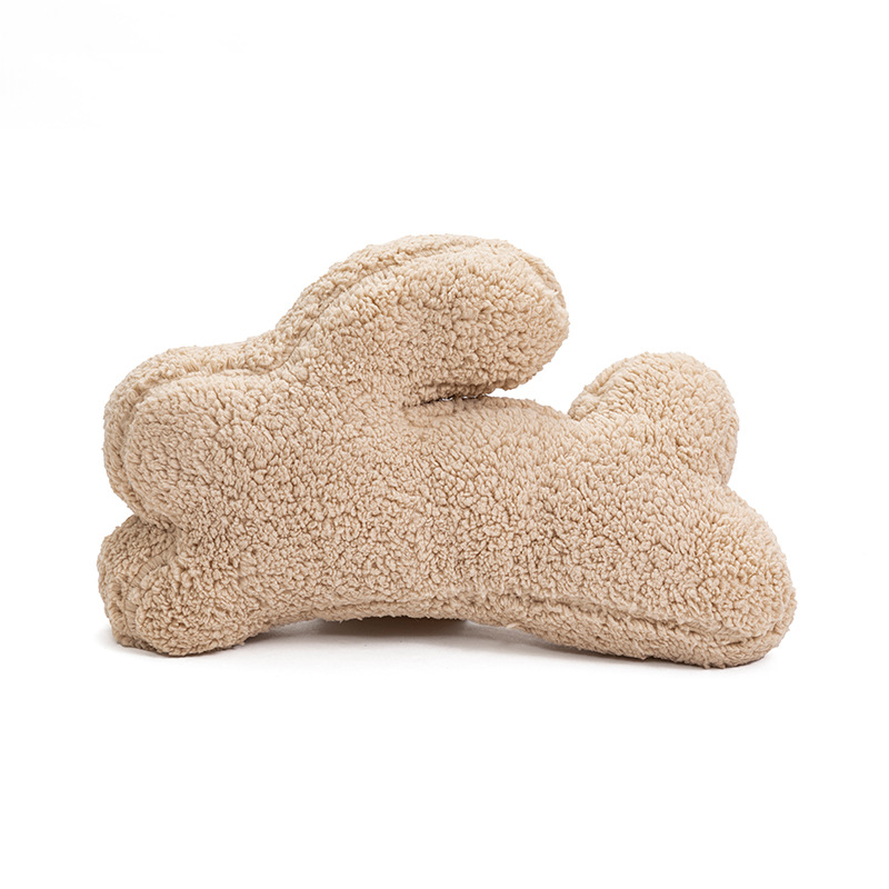 Coussin aurore camel 55x40x15cm