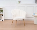 Chaise "Coralie" ivoire