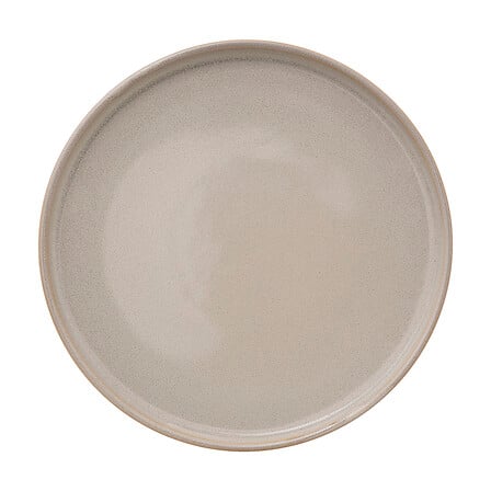 Assiette plate terre inc beige d27