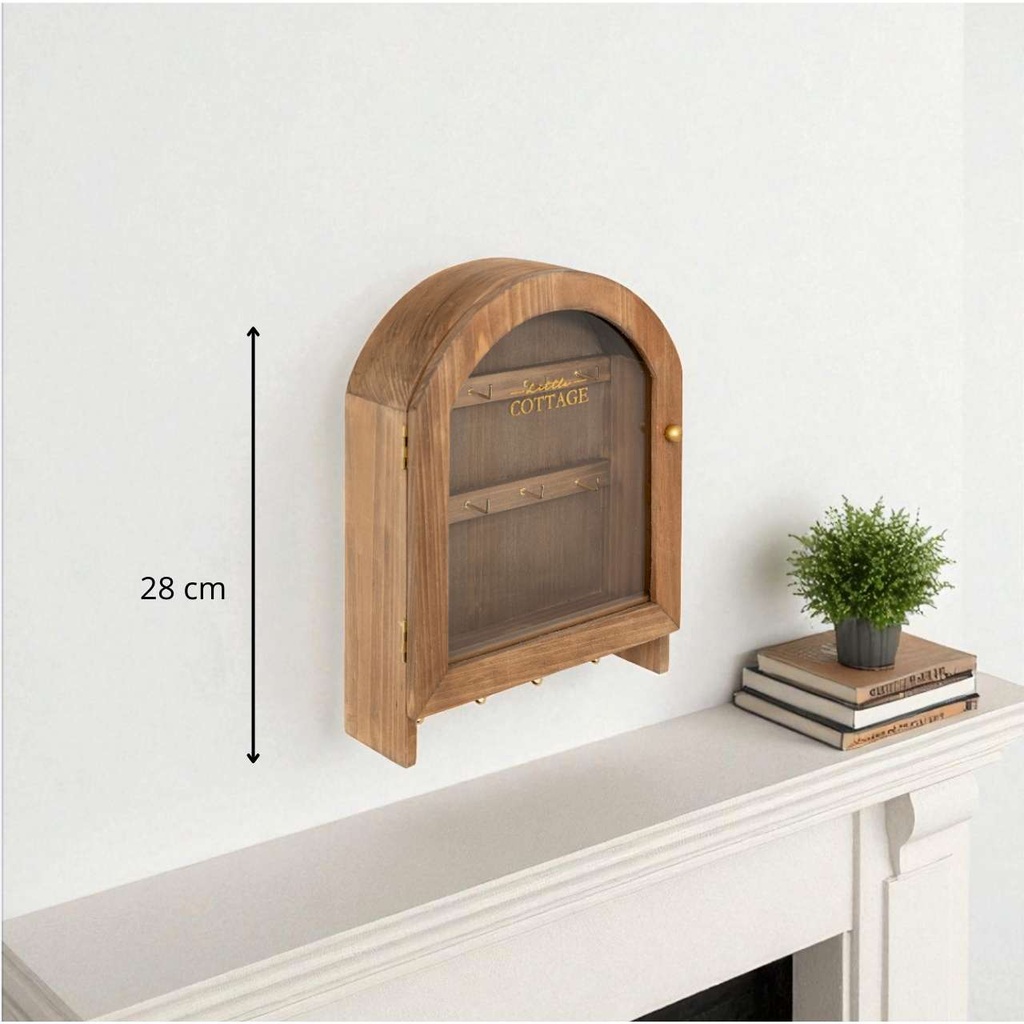 Boite cle bois roxie 28x22