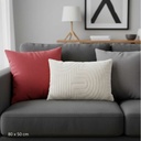 Coussin jacq arka ivoire 50x80cm