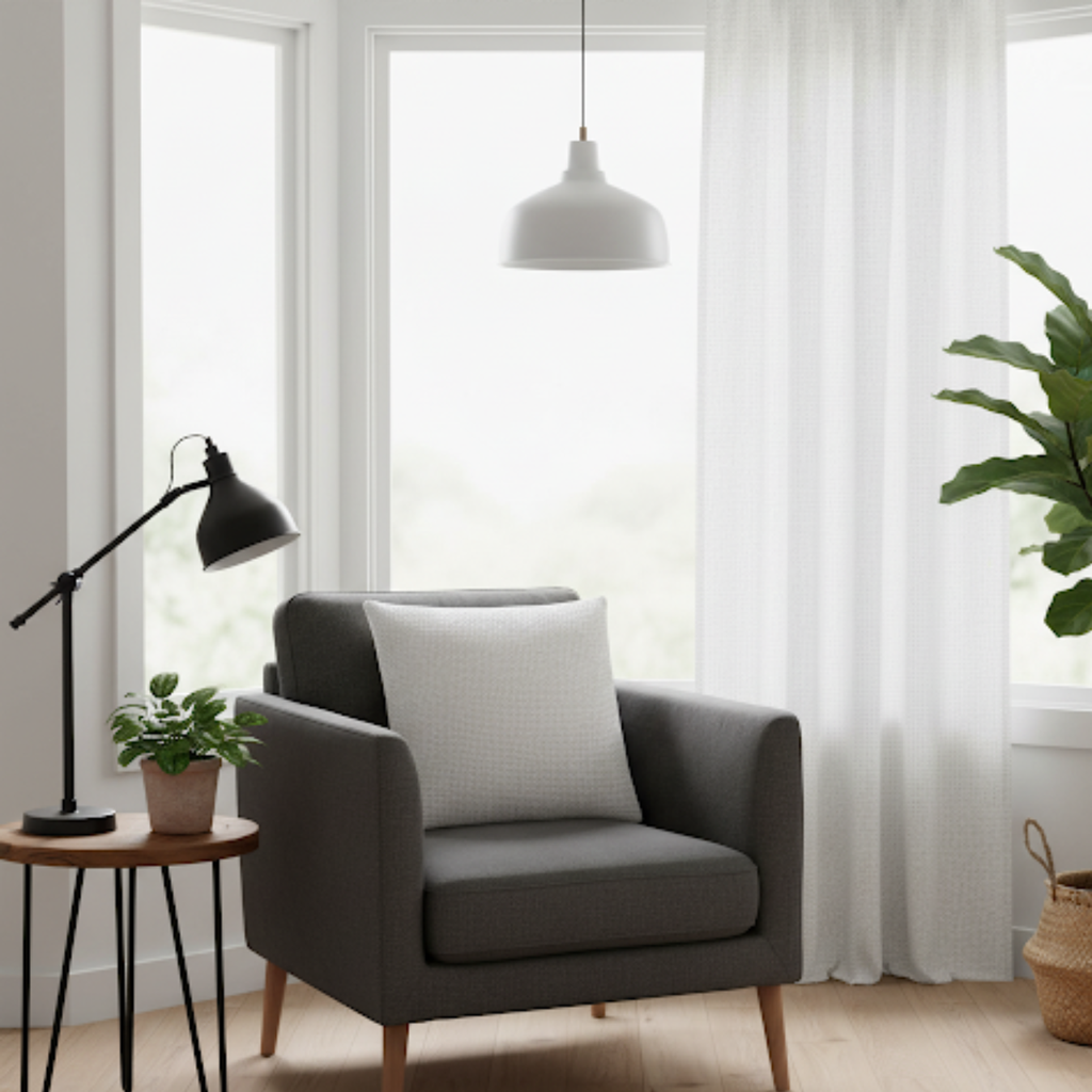 Coussin dehoussable compresse 45 x 45 cm velours chenille leo blanc