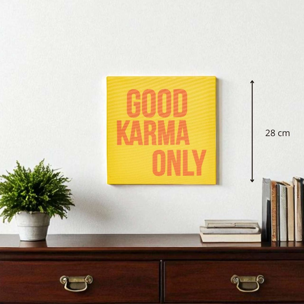 Toile imp pop natty 28x28 Karma