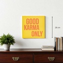 Toile imp pop natty 28x28 Karma