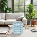 Cachepot crmq sky d16h14 bleu