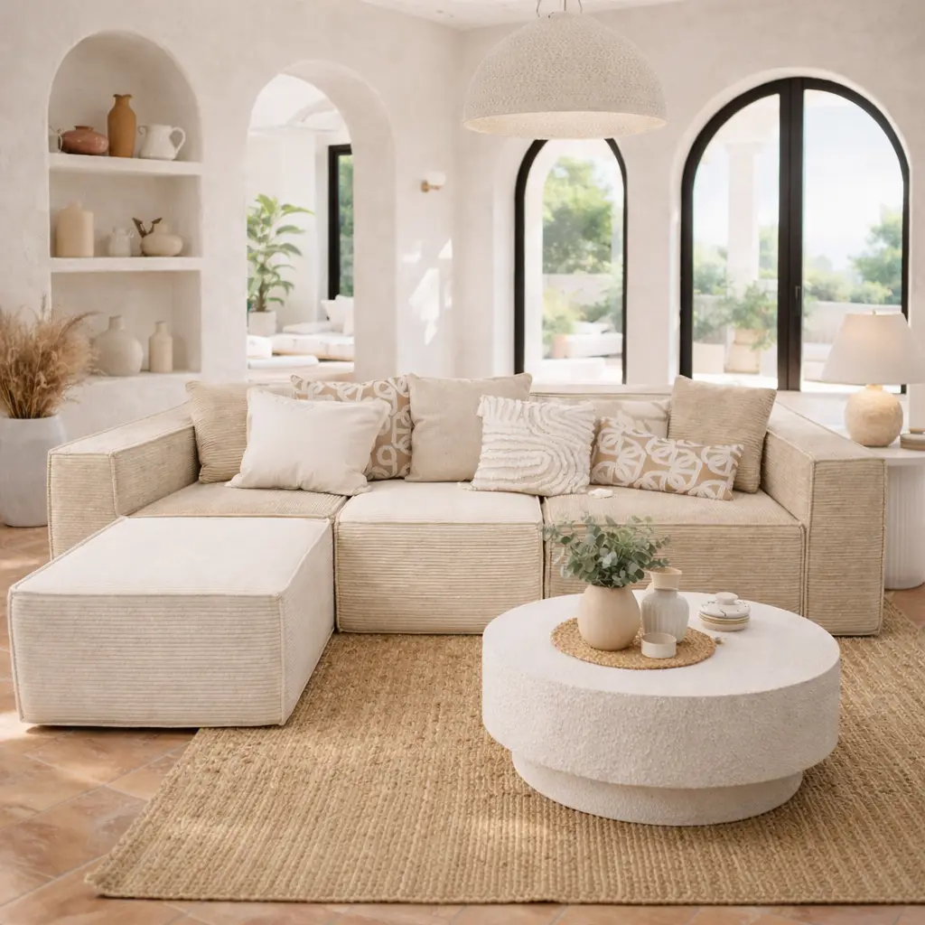 Canapé "Romi" biscuit