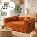 Canapé Compressé "Oleg" tomette 