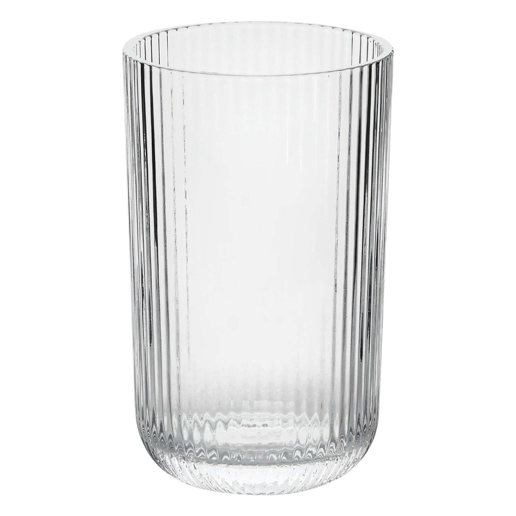 Gobelet haut strié EMA transparent 43cl  