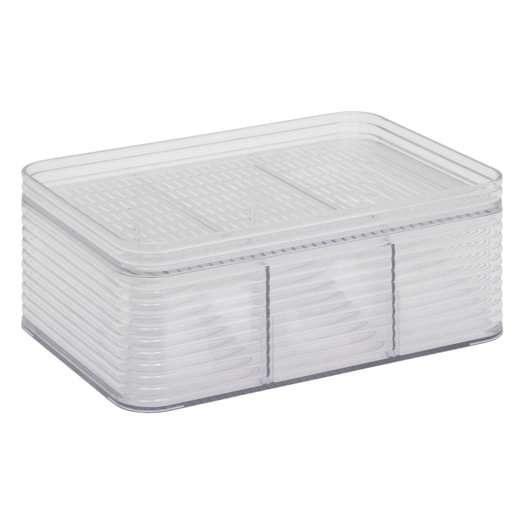 Boîte organisateur M 3 compartiments PLASTOR  