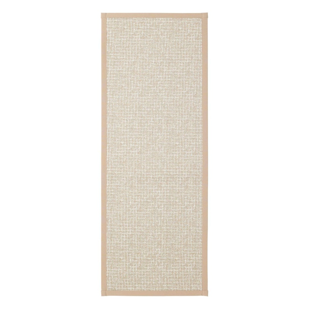 Tapis tissé 45x120 beige  
