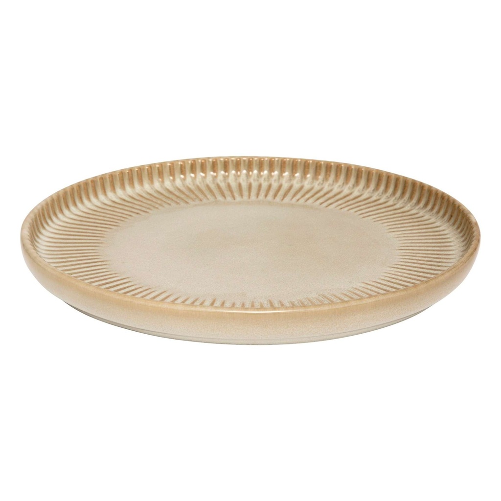 Assiette dessert chloe beige d20