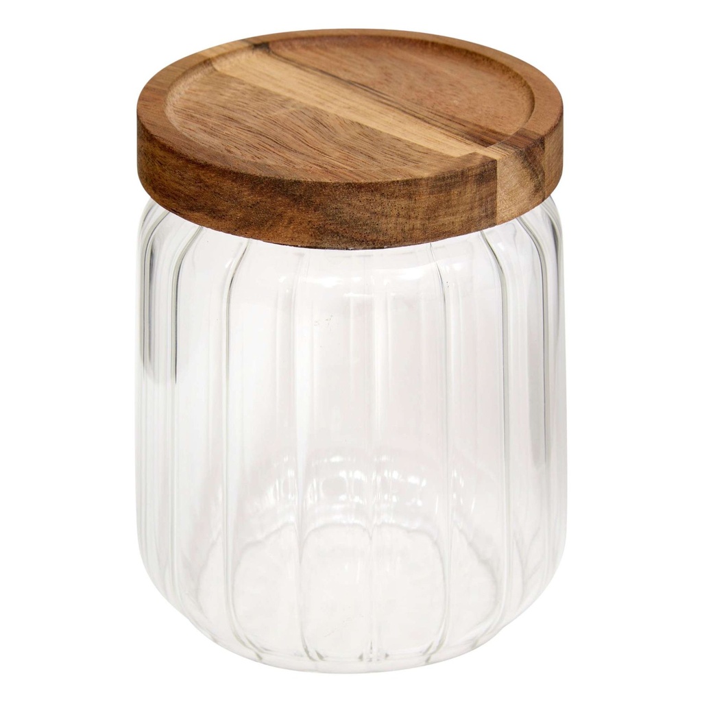Bocal verre + acacia 500ml HARMONY  