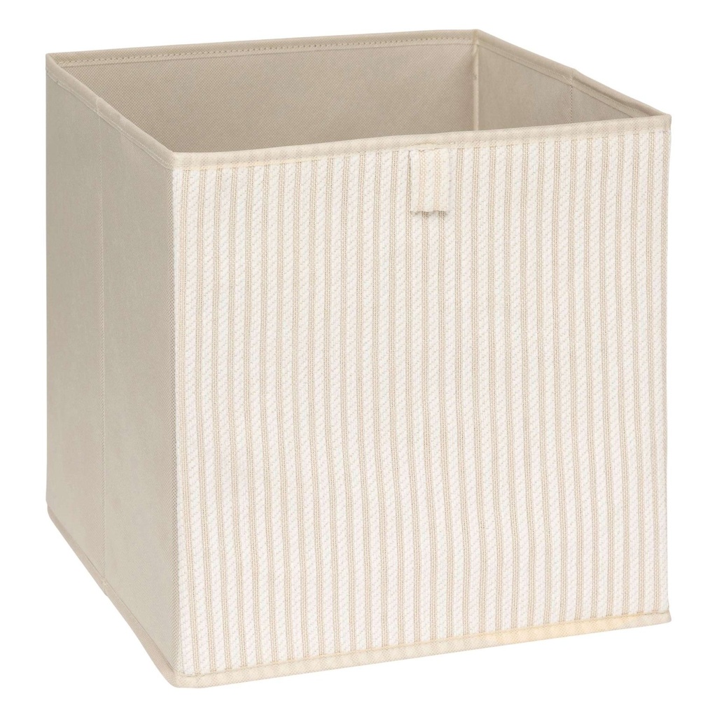 Boîte rangement 31x31 beige COTTY  
