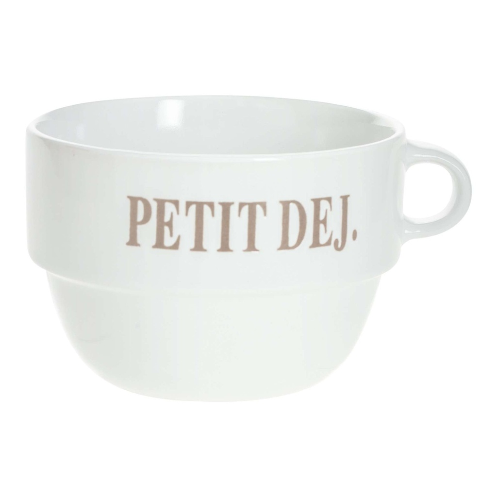 Mug empilable COLORAMA blanc 62cl