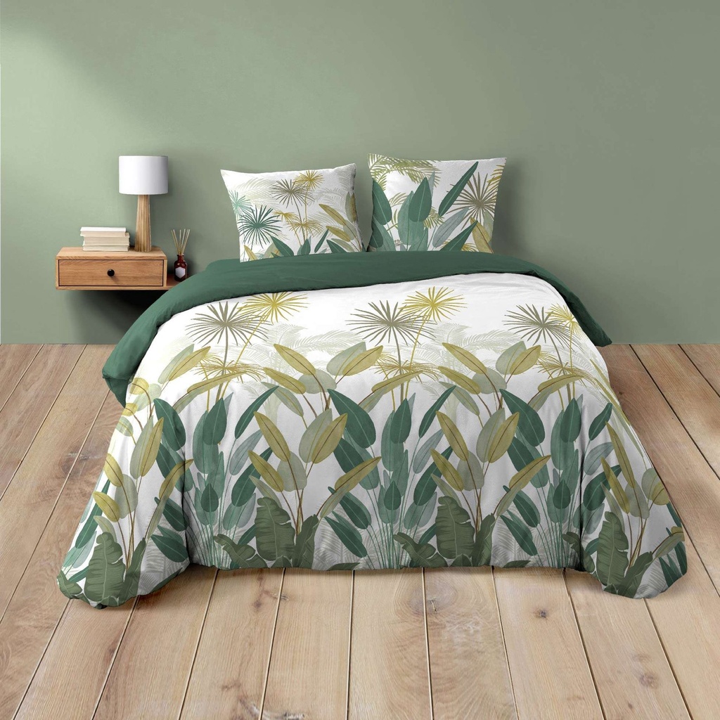 Parure 3 p. 240 x 220 cm imprime 42 fils allover otika