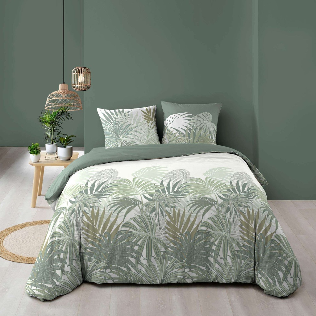 Parure 3 p. 240 x 220 cm imprime 57 fils allover nymea