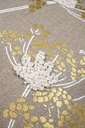 Coussin oriana naturel 40x40