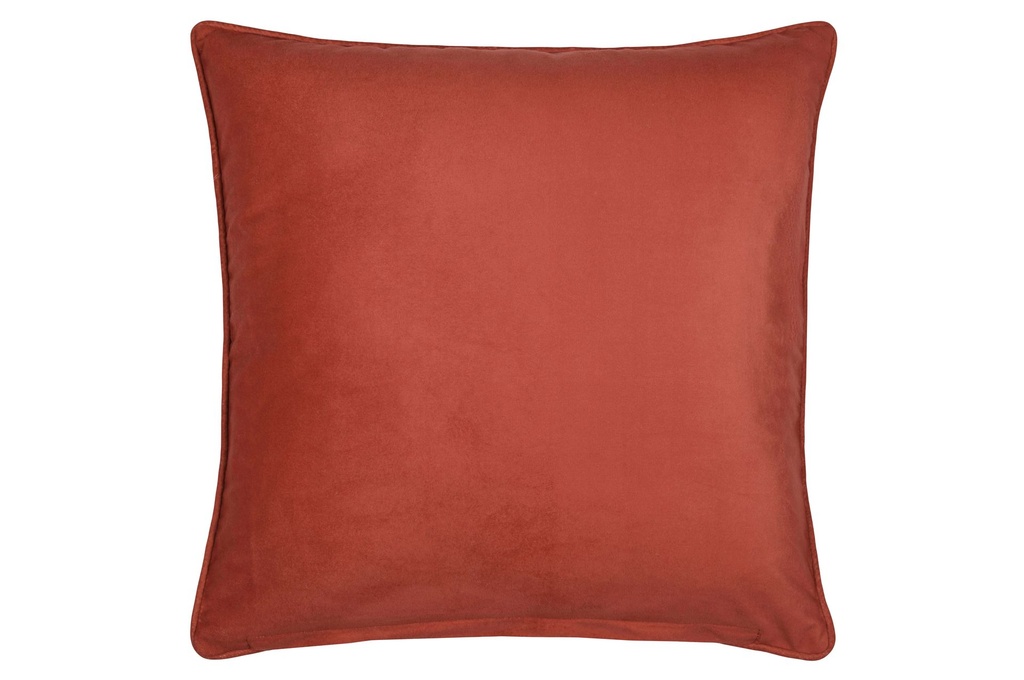 Coussin poeme orange 50x50
