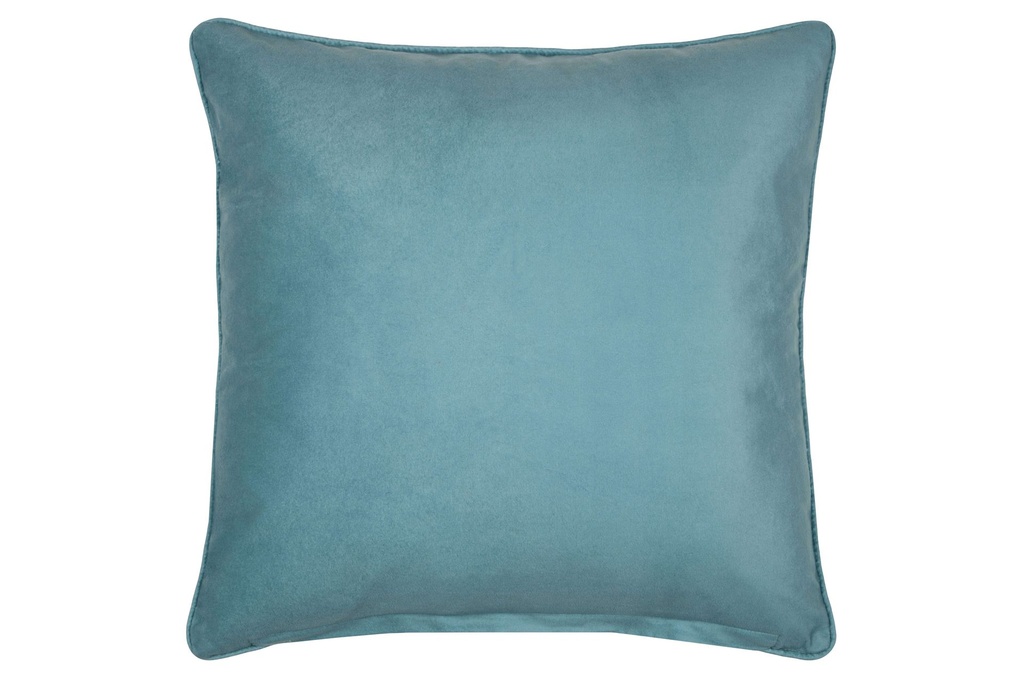 Coussin poeme bleu 50x50