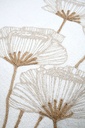 Coussin oriana naturel 45x45