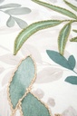 Coussin ombrage vert 40x60