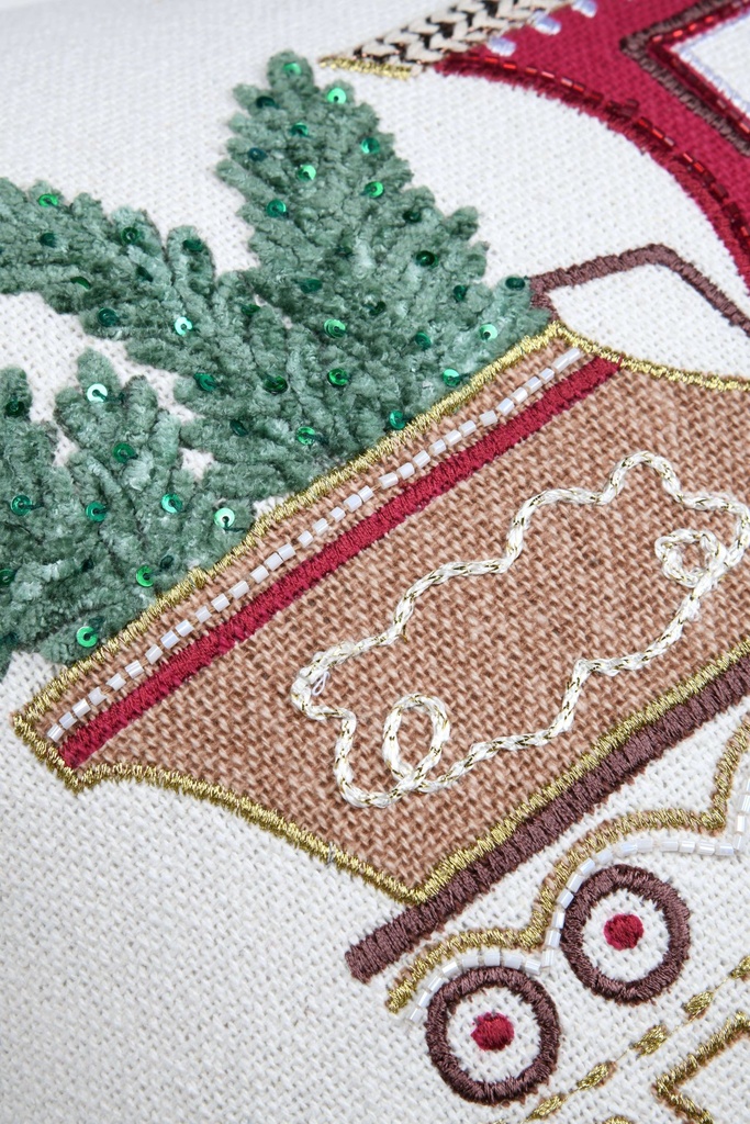 Coussin gifted rouge 35x55