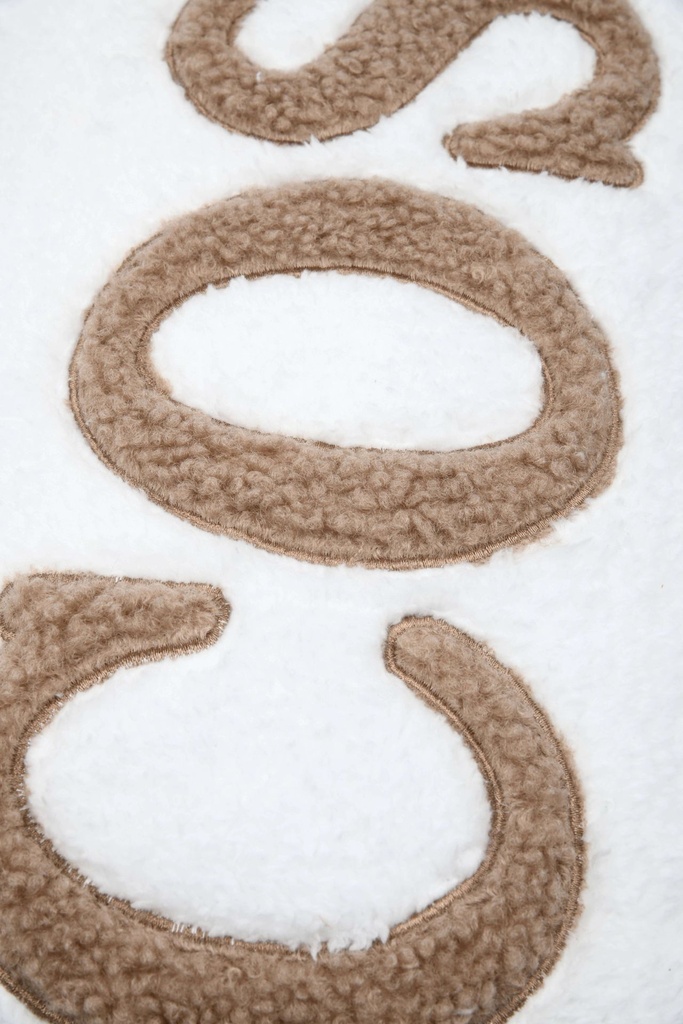 Coussin cosylife ecru 30x50