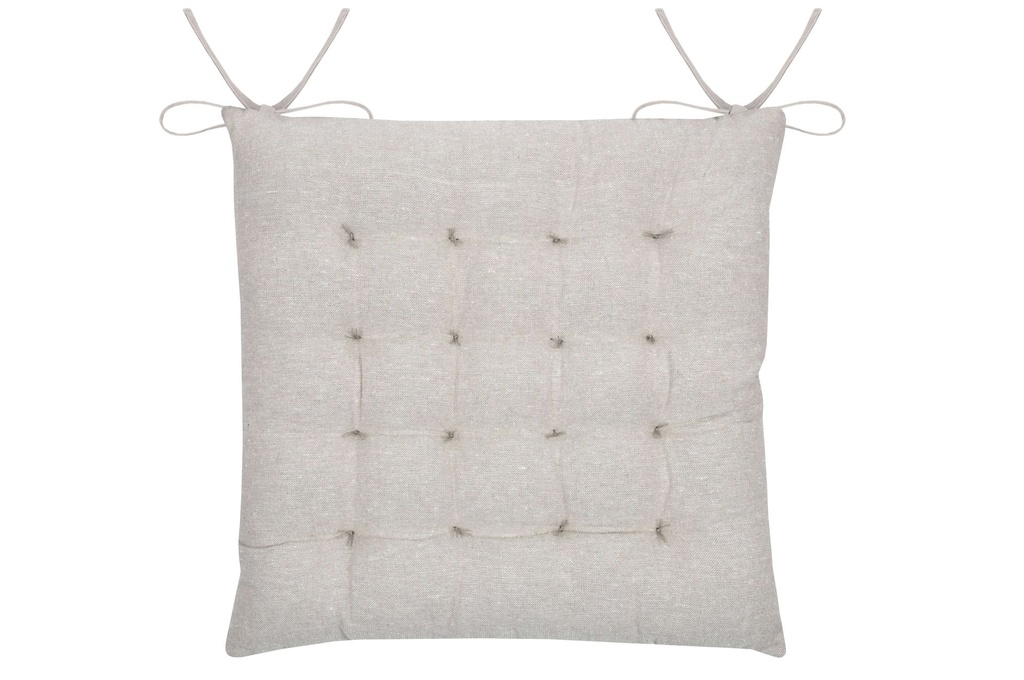 Galette de chaise ombrage vert 38x38