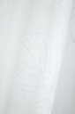 Voilage kentia blanc 140x260