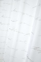 Voilage doureve blanc 135x260