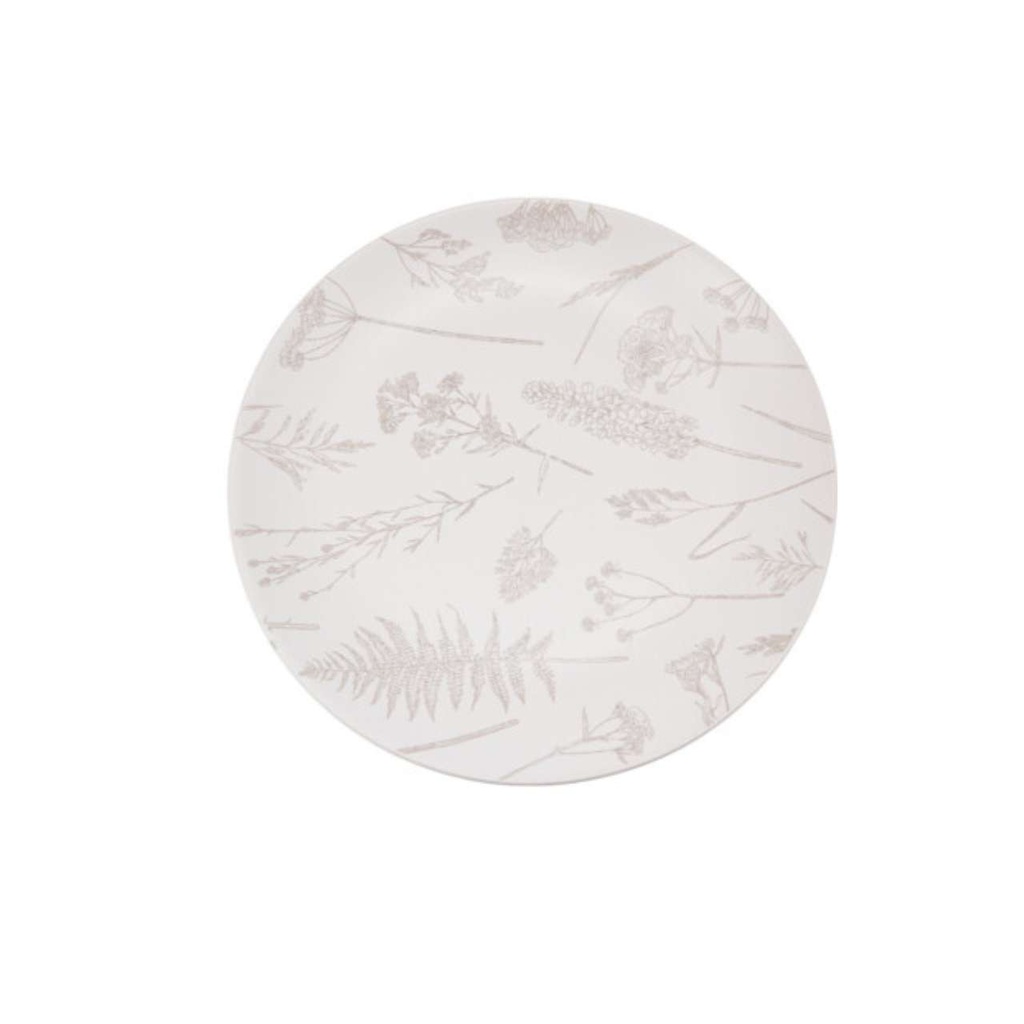 Assiette Ø27 cm grès rosé