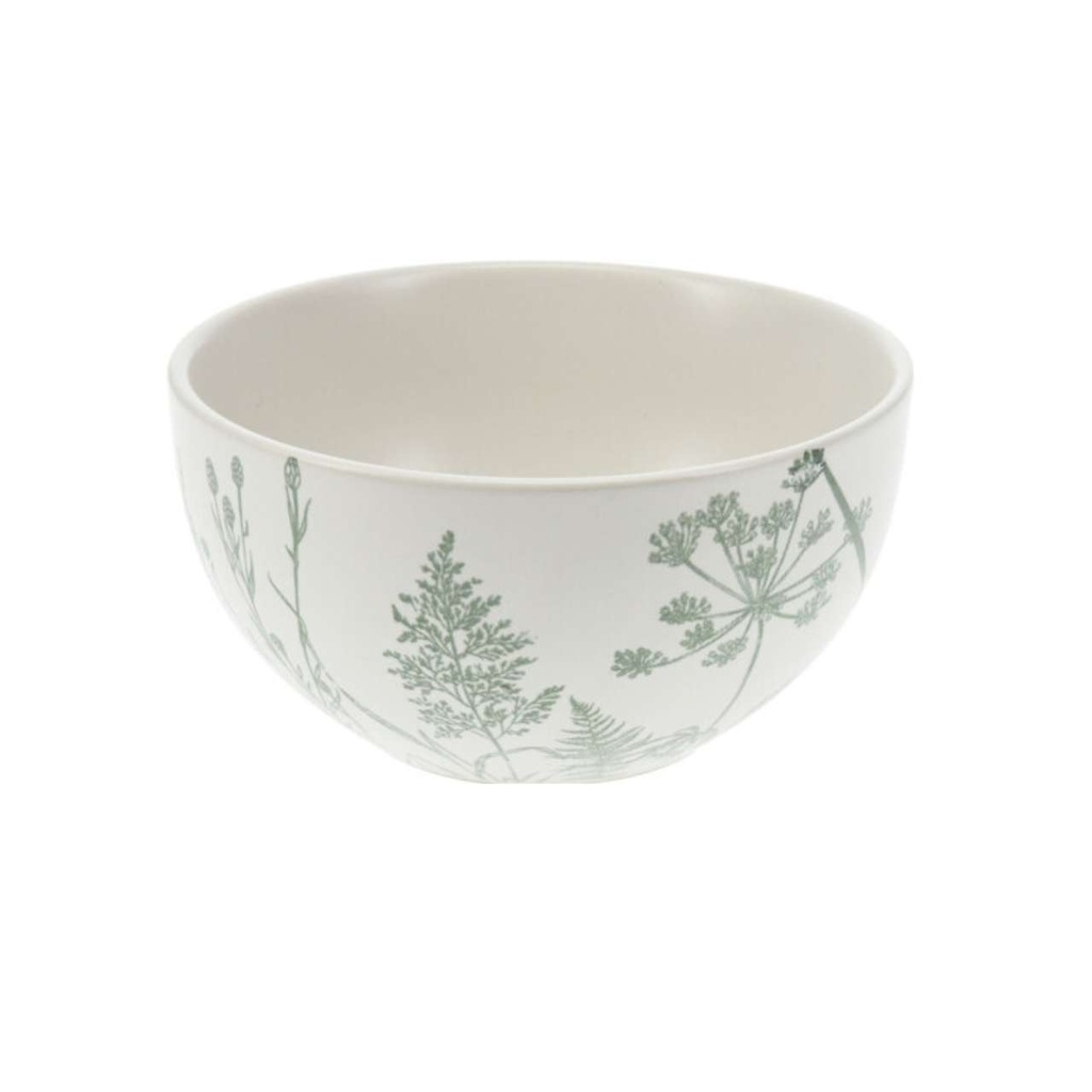 Bol en grès Ø13.5 cm vert