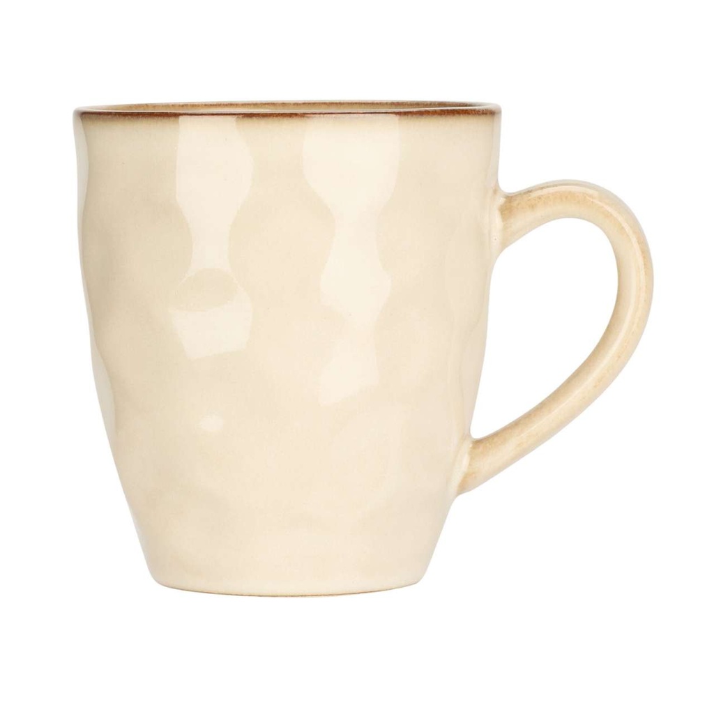 Mug faience 380ml creme