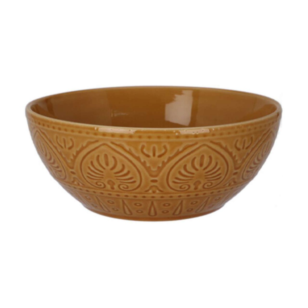 Bol faience 1900ml marron