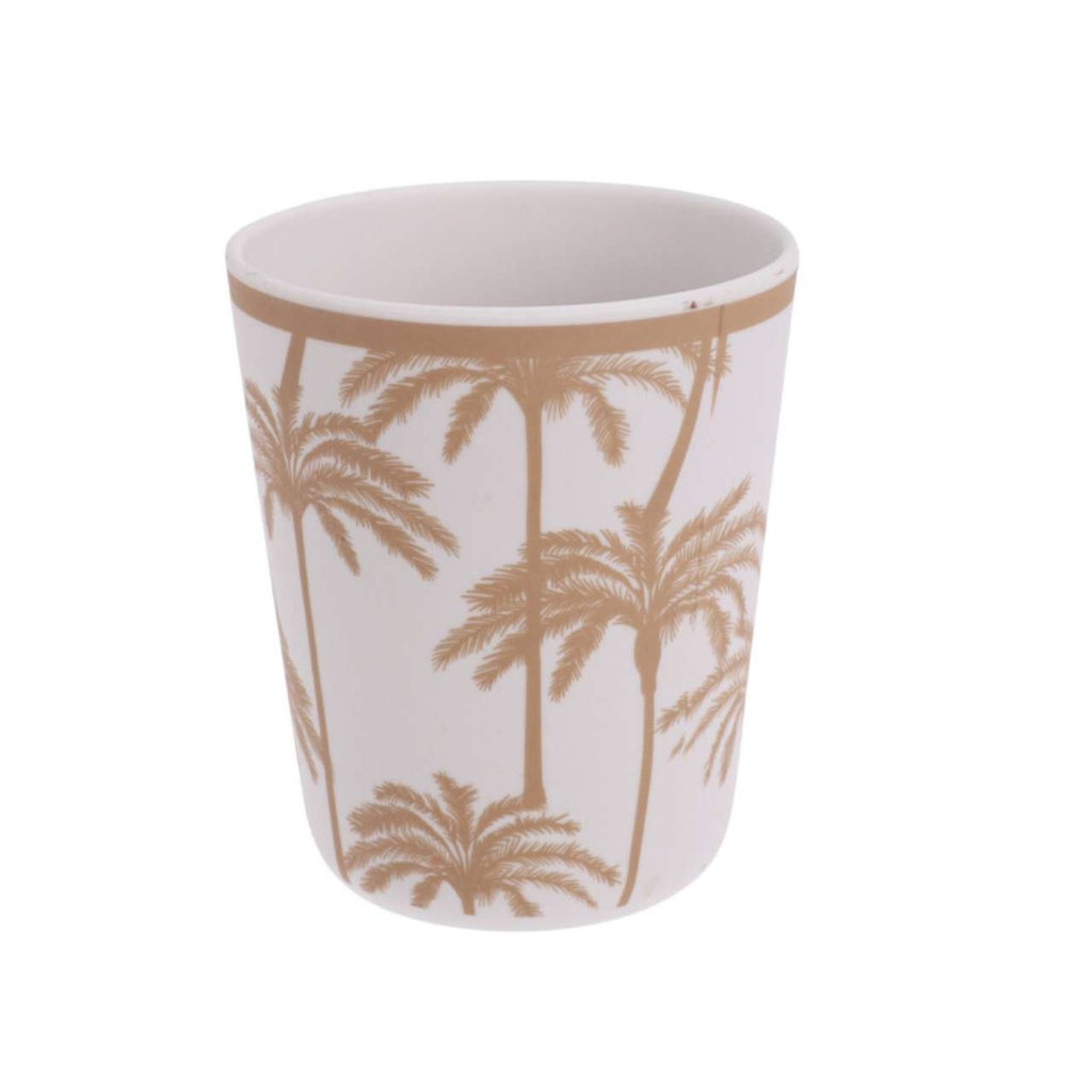 Gobelet melamine 9x10.5cm rosé