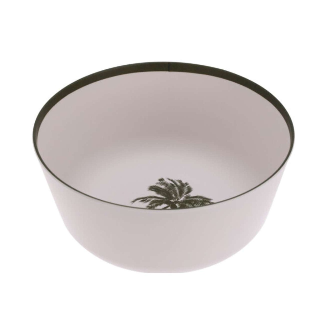 Saladier melamine 26x11cm vert