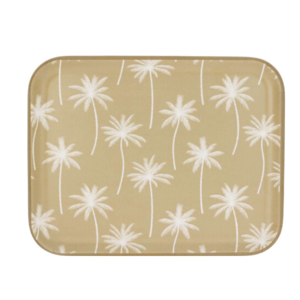 Plateau service mélamine blanc