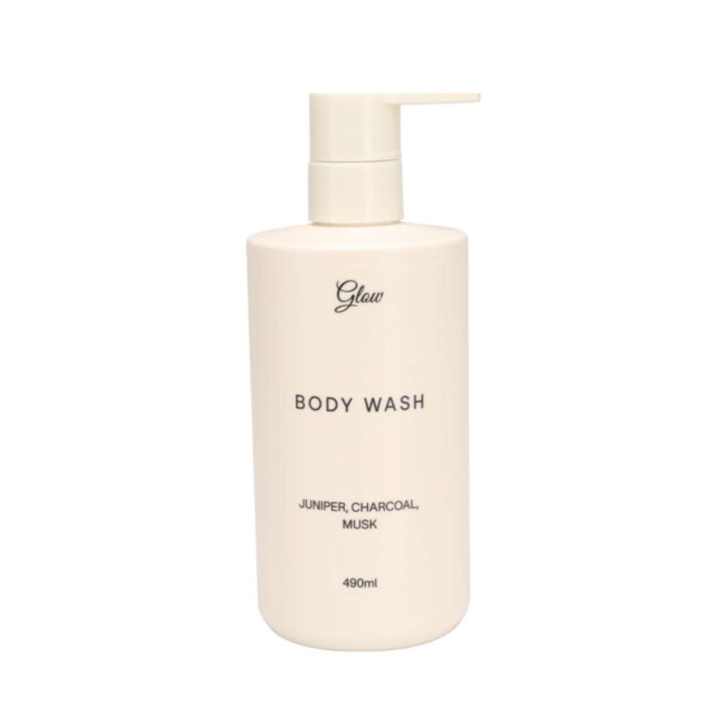 Gel douche 490ml h18cm blanc