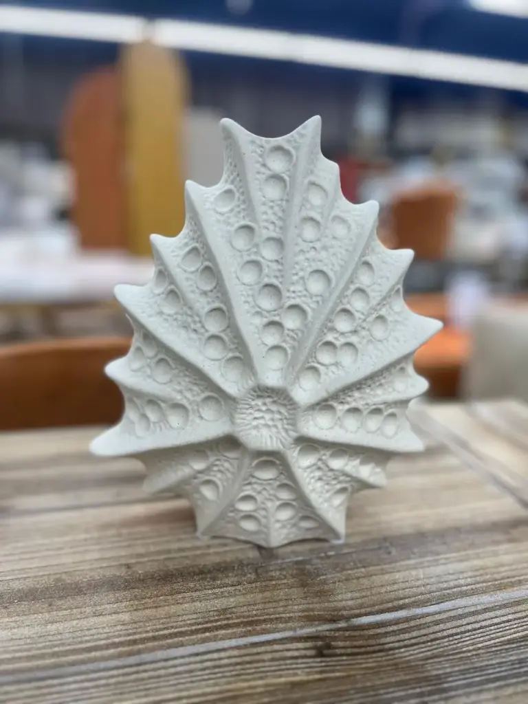 Vase à fleurs corail beige - V385L