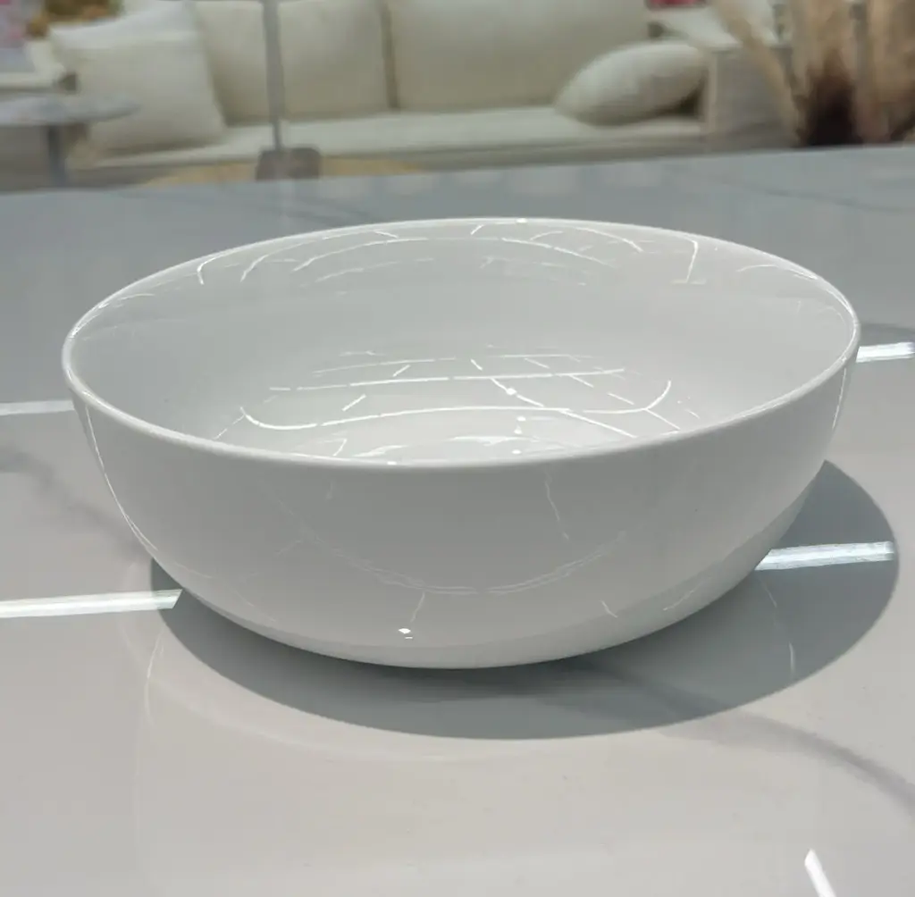 Grand bol blanc