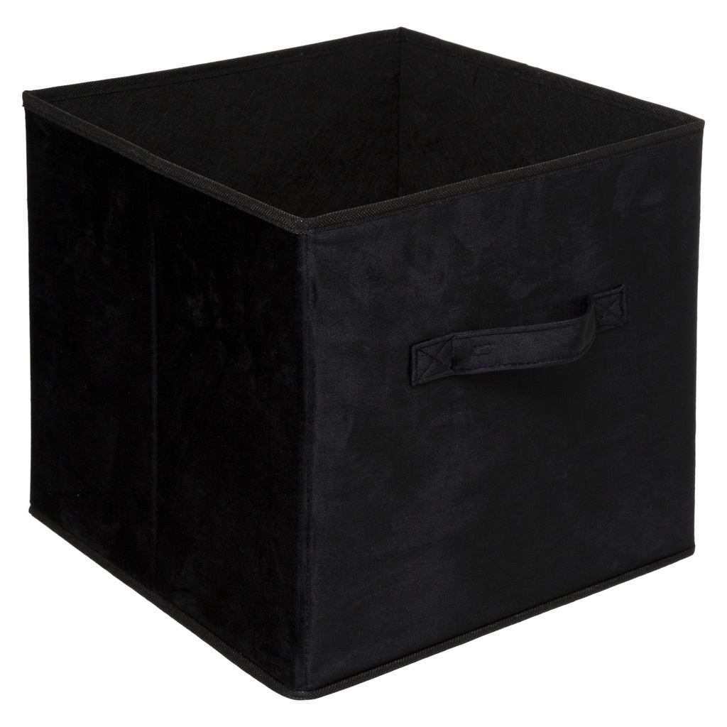 Boite rgmt 31x31 velours noir