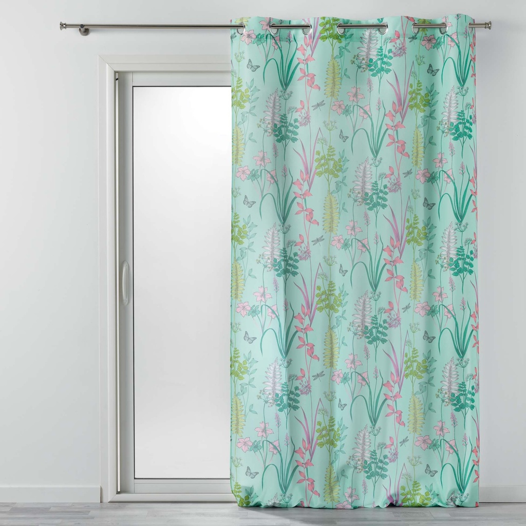 Rao 140 x 260 cm polyester imp fresh garden menthe