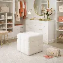 Pouf  Coffre Edgar Blanc