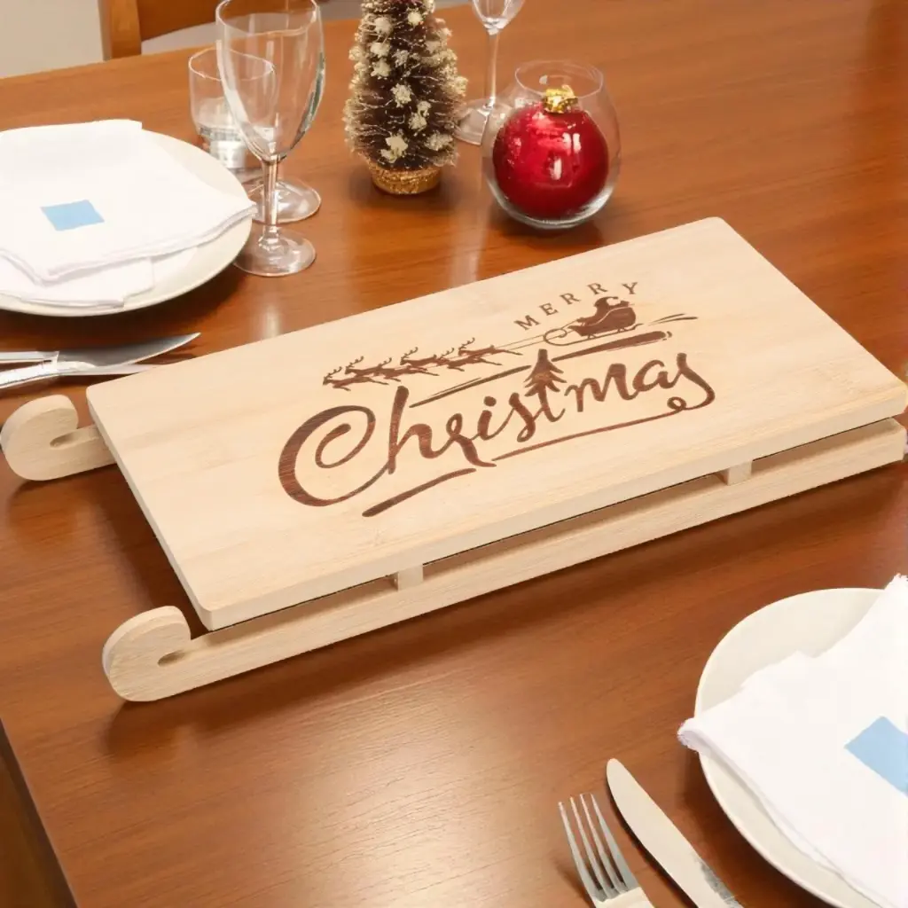 Plateau service luge 32x14cm