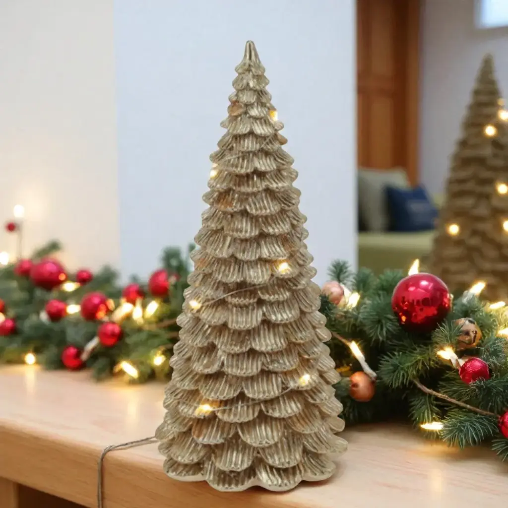 Arbre de noel forma cactus