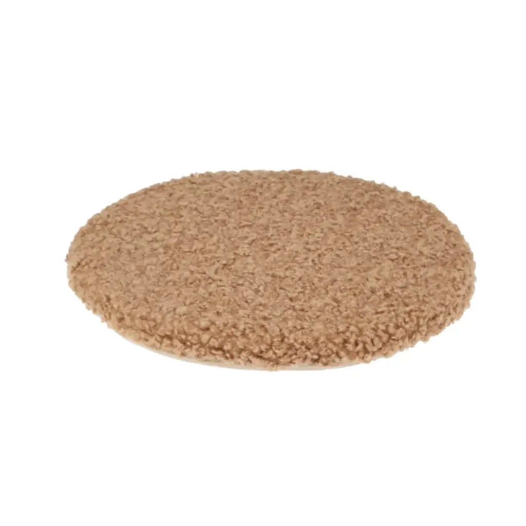 Coussin de chaise rond d35cm taupe