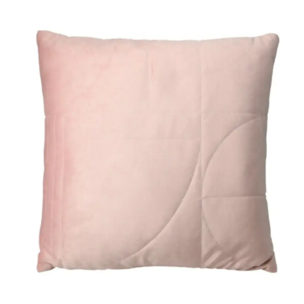 Coussin 45x45cm  clr rose