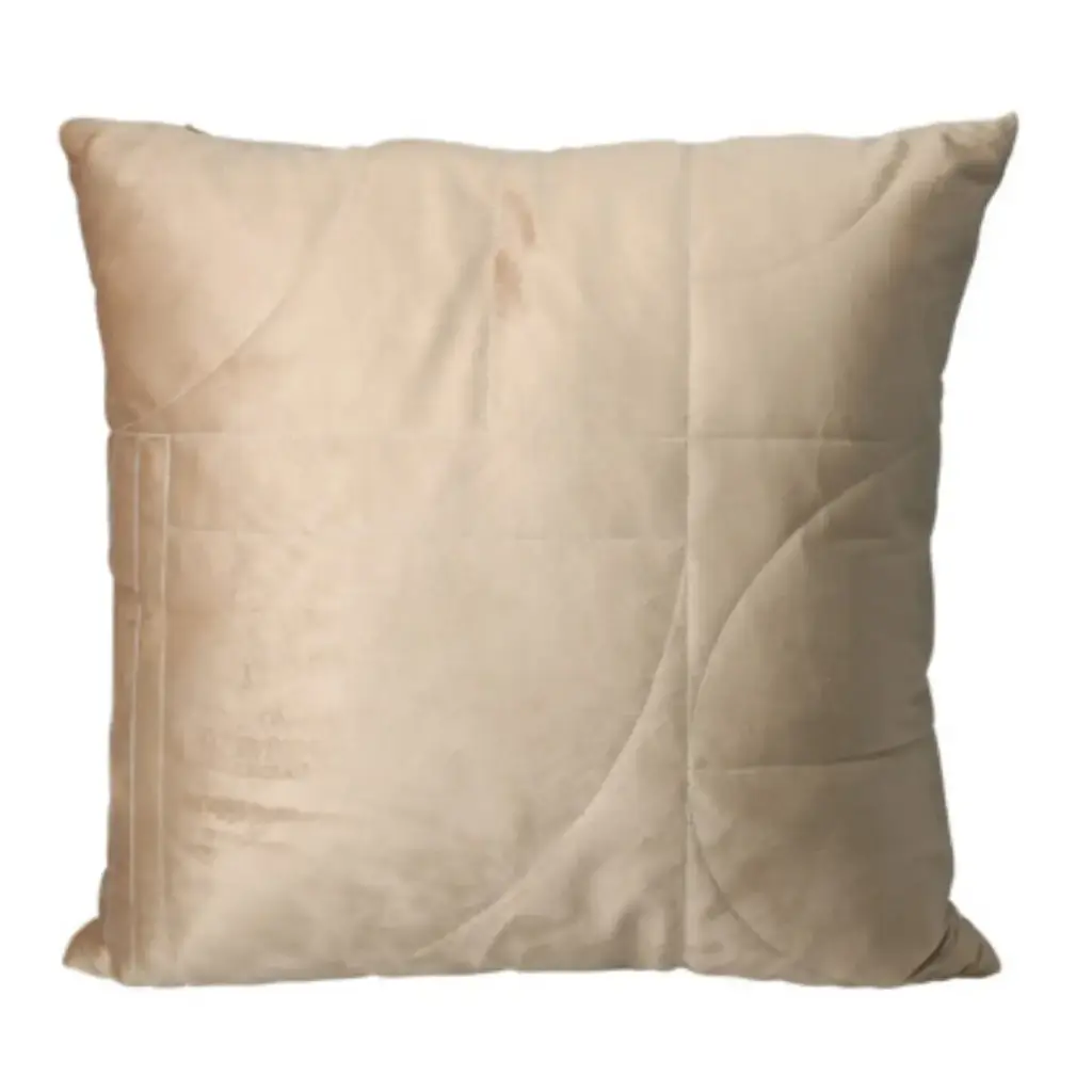 Coussin 45x45cm clr taupe